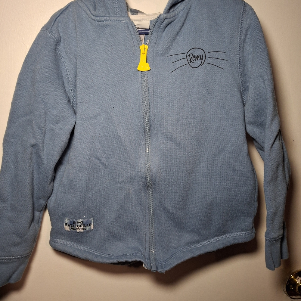 Disney‎ Blue Kids Jacket with Yellow Zipper